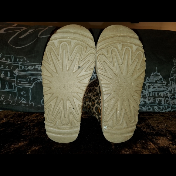 Leopard print boots/slippers - Picture 4 of 5